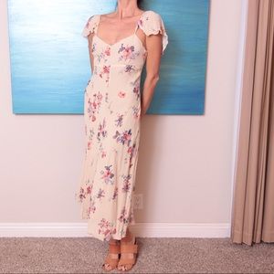 Zara Long Floral Dress